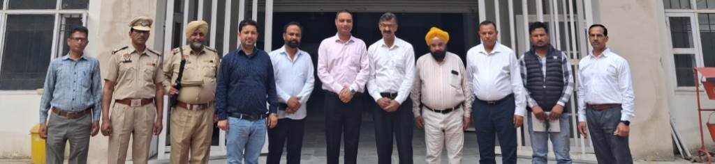 Quarterly Inspection of EVM Warehouse Conducted in Hoshiarpur